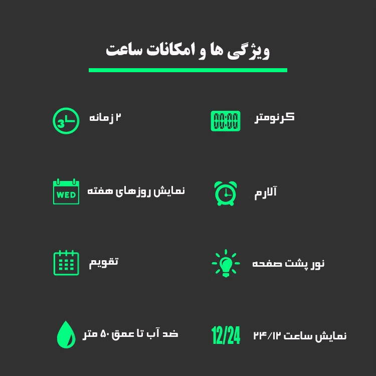 ساعت مچی دیجیتال مردانه اسکمی مدل 1155BKBK
