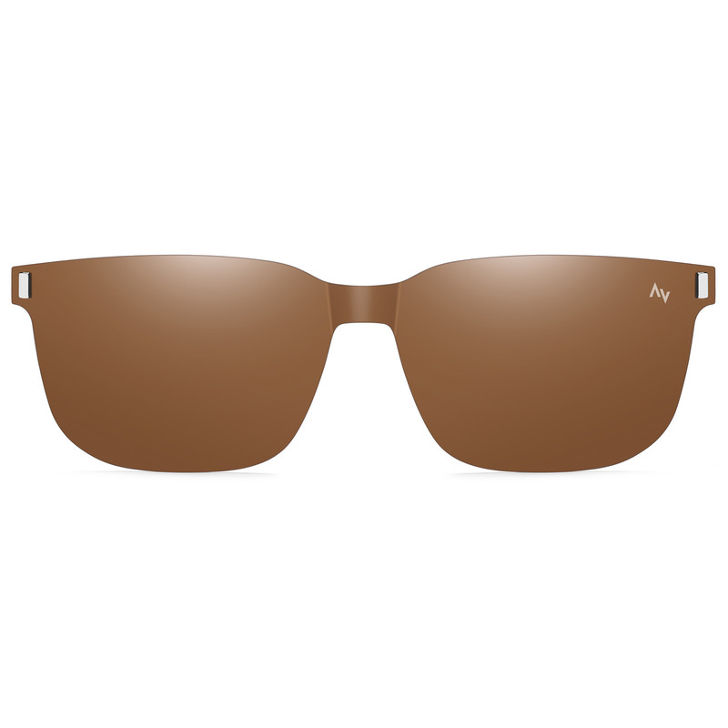 فریم عینک طبی آلبرت وگ مدل CG7201C646-P75 Polarized Double Switch مناسب برای انواع صورت به همراه کاور آفتابی