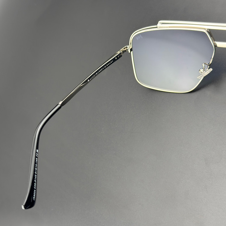 عینک آفتابی خلبانی (Aviator) مردانه آلبرت وگ مدل JS8534C05-P142 Polarized Avantgarde Visionary