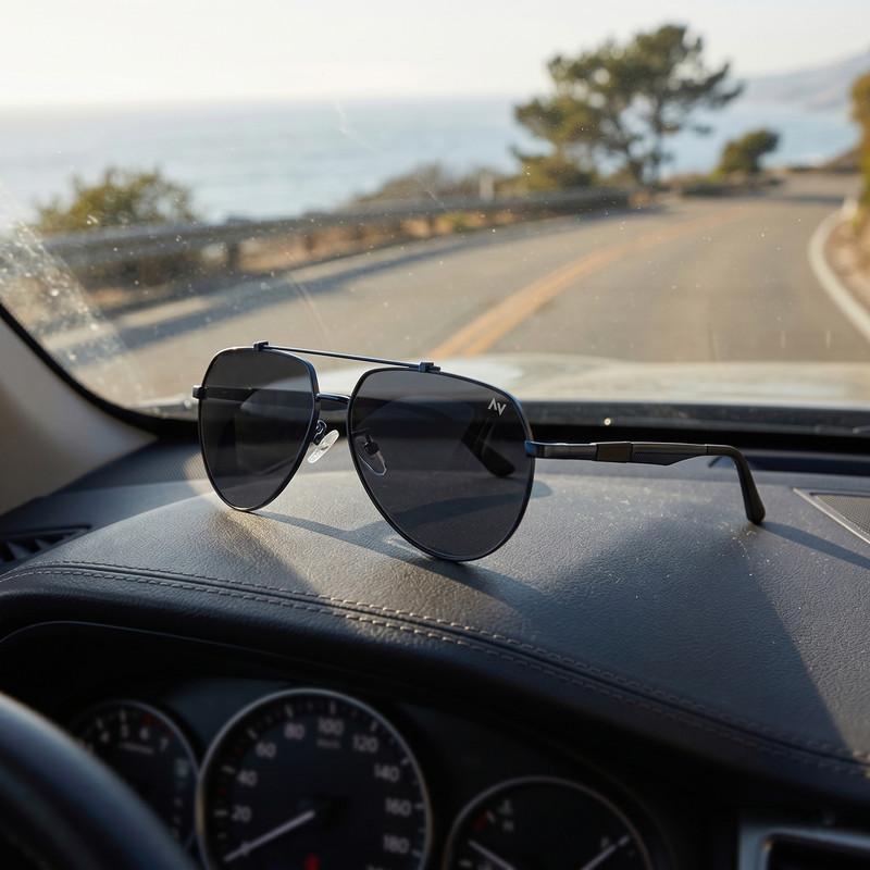 عینک آفتابی خلبانی (Aviator) مردانه آلبرت وگ مدل 6322C102-P101 Polarized Avantgarde Visionary