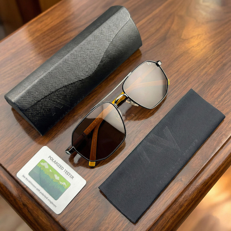 عینک آفتابی آلبرت وگ مدل 6314C87-P130 Polarized Avantgarde Visionary