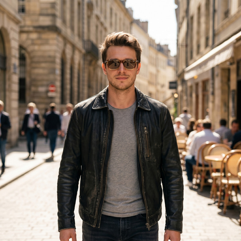 عینک آفتابی ویفرر (Wayfarer) آلبرت وگ مدل SZ8201 Tortoise Tawny