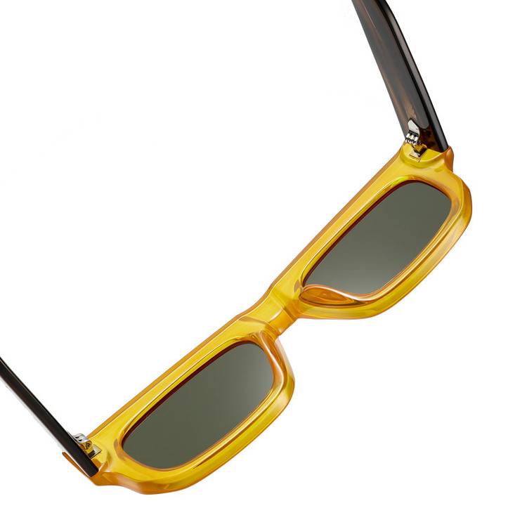 عینک آفتابی مستطیلی آلبرت وگ مدل S31111C5 Acetate Avantgarde Visionary