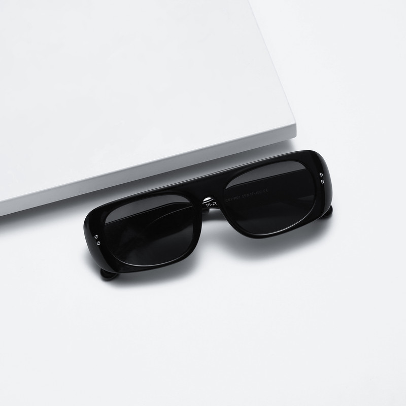 عینک آفتابی فریم خاص مدل TRZC108C01-P01 Polarized Obsidian