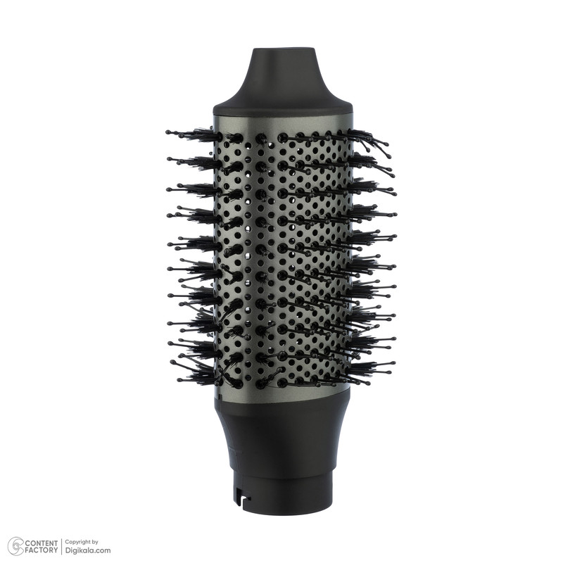 سشوار برسدار حالتدهنده پرنسلی مدل PR331AT با موتور DC، توان 240 وات، تنظیمات دما یک حالته، تنظیم سرعت دو سرعته، سری صافکننده، همراه با سری شانهدار، برس گرد پهن، برس تخت، متمرکزکننده پهن، سری دندانهدار و کیف نگهدارنده