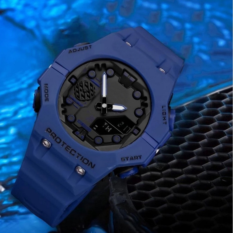 ساعت مچی دیجیتال مدل GA-B001 BLU