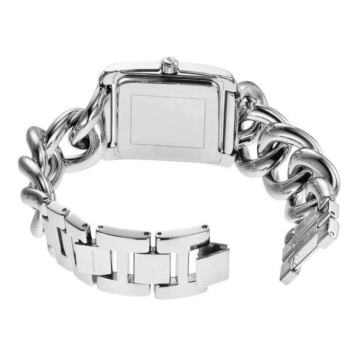 ساعت مچی عقربهای کوارتز زنانه مدل زنجیری دورنگین کد 102