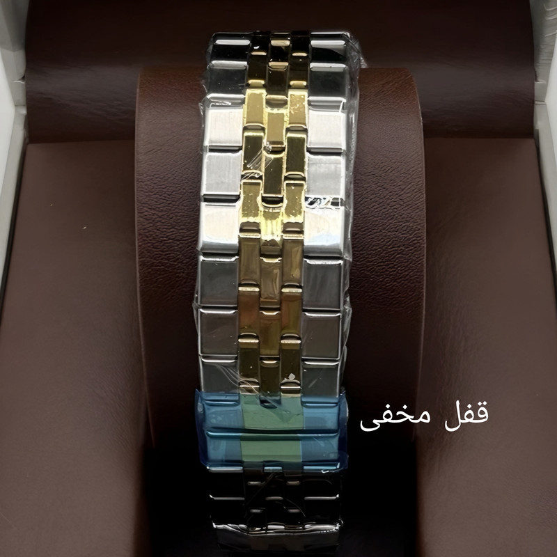 ساعت مچی عقربهای کوارتز مردانه بین باند مدل کلاسیک اسپرت دی جاست بند استیل صفحه طرحدار کد BN6