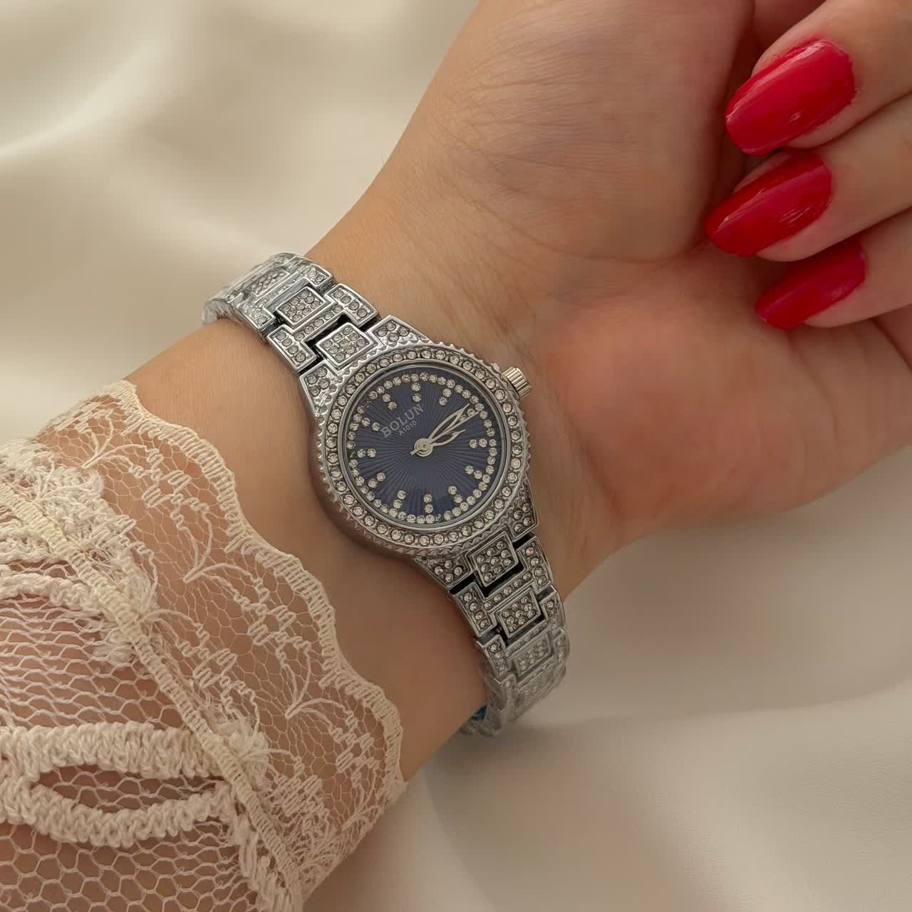 ساعت نگین دار 3258