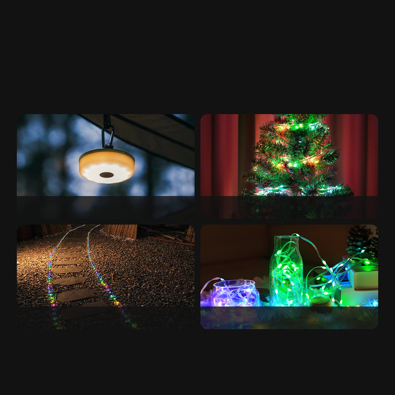 چراغ روشنایی نکس تول مدل ریسه ایی NE20247 RGB