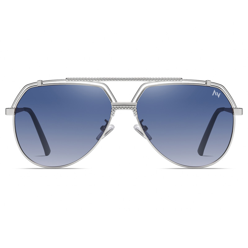 عینک آفتابی خلبانی (Aviator) مردانه آلبرت وگ مدل JS8554C05-P266
