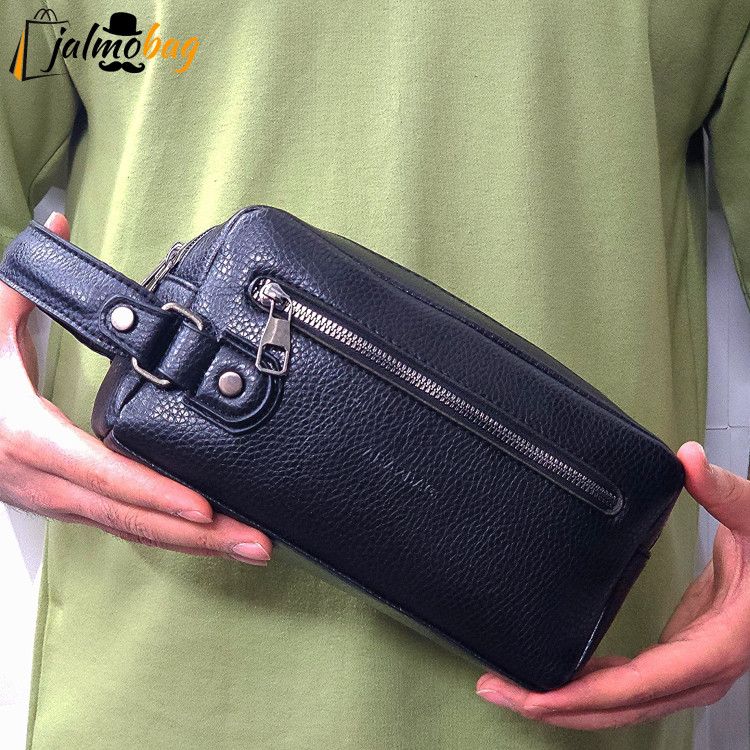کیف دستی مردانه چرمی شوزبگ کد 3064