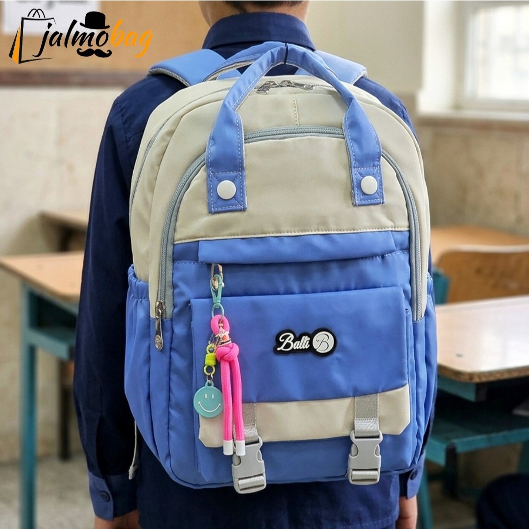 کوله پشتی دستهدار رنگی کد 4412