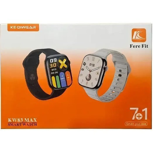 ساعت هوشمند حرفه ای 7بند KW83 max/وارداتی/گارانتی طلایی/ارسال فوری
