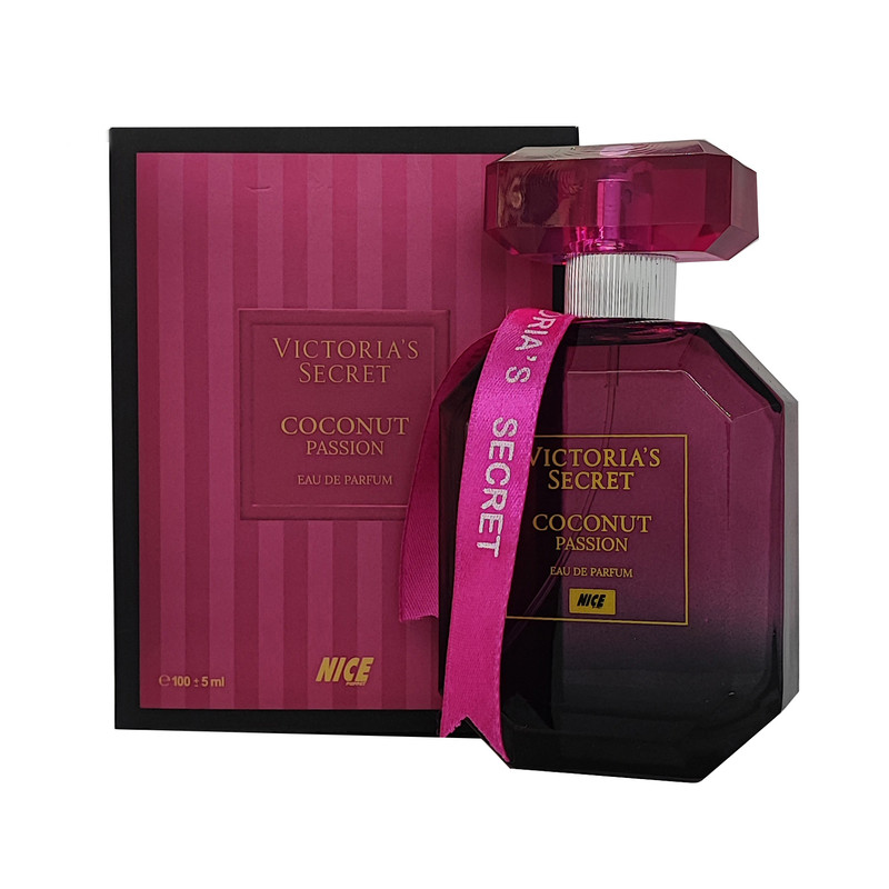ادوپرفیوم زنانه نایس پاپت مدل Victoria Secret Coconut Pasion با رایحه خنک حجم 100 میلیلیتر