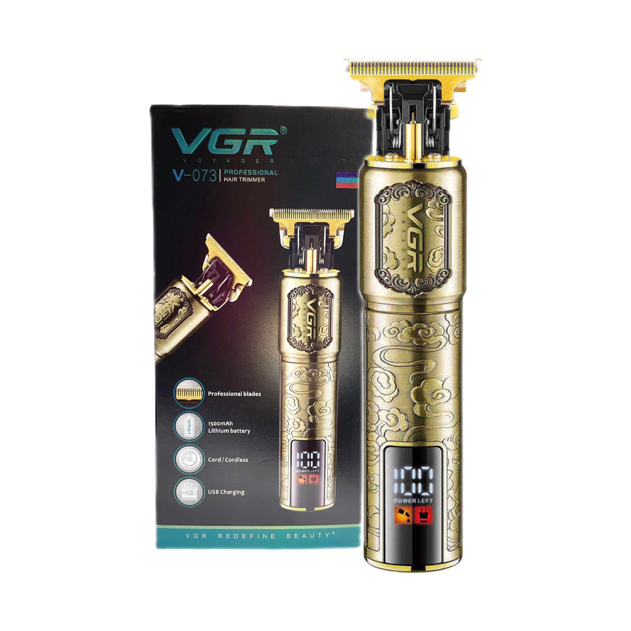 ماشین اصلاح موی سر و صورت وی جی ار مدل V-073