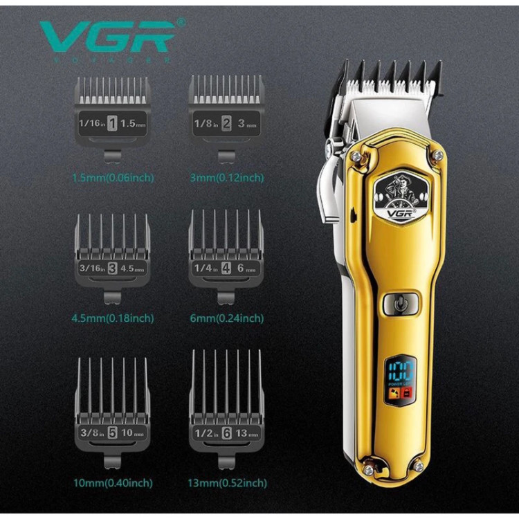ماشین اصلاح موی سر و صورت وی جی آر مدل V-693