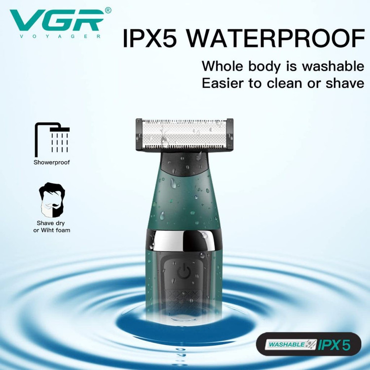 بادی گروم و ماشین اصلاح صورت و بدن VGR مدل V-393 اصل + 12 ماه گارانتی