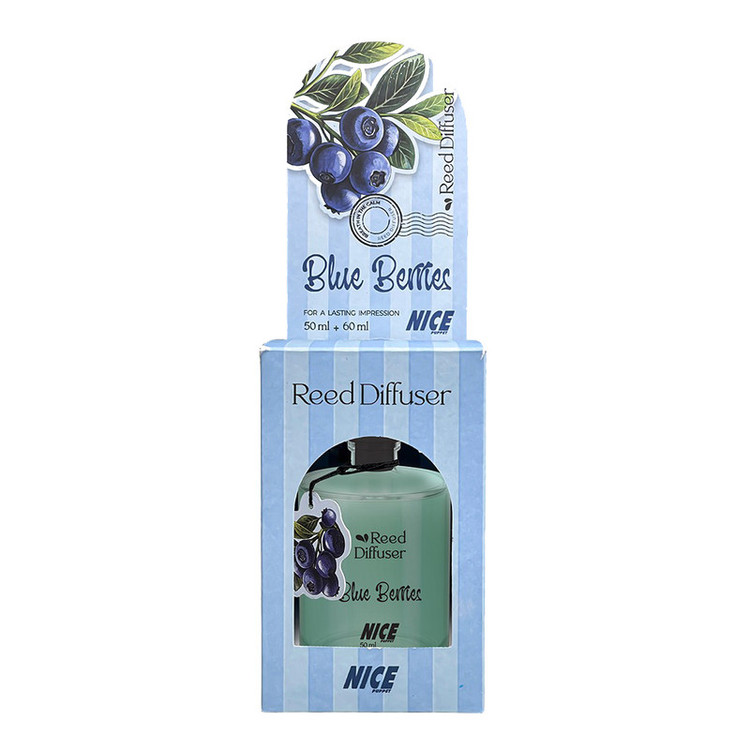 خوشبوکننده هوا نایس پاپت مدل blue berries با رایحه شیرین حجم 50 میلی لیتر