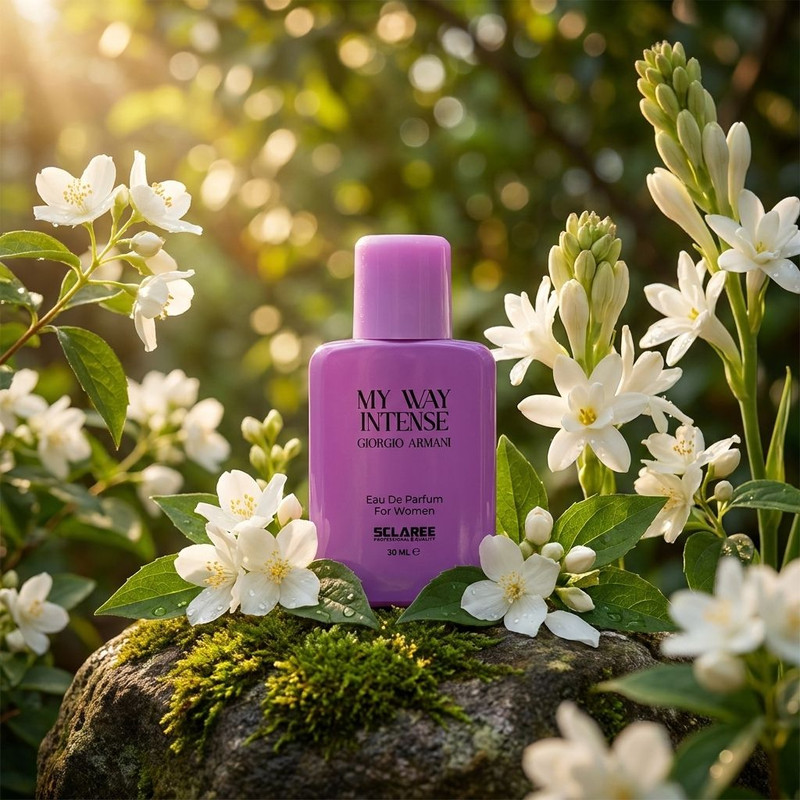 عطر جیبی زنانه اسکلاره مدل My Way Intense Professional با رایحه شیرین و گلی حجم 30 میلی لیتر