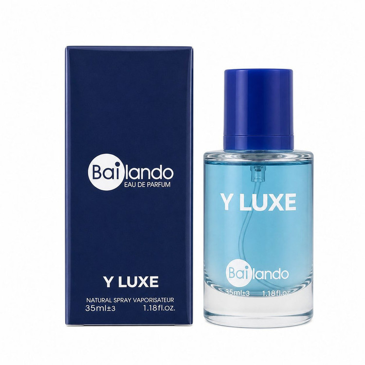 عطر جیبی مردانه بایلندو مدل Y Luxe با رایحه خنک و معطر حجم 35 میلی لیتر
