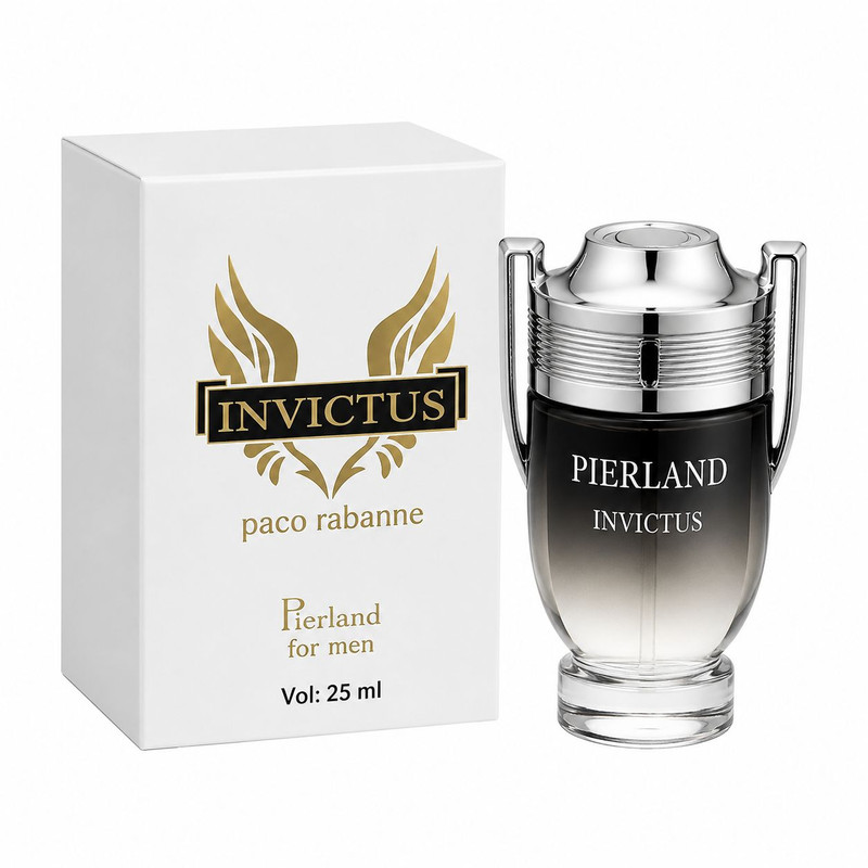 عطر جیبی مردانه پیرلند مدل Invictus با رایحه تند حجم 25 میلیلیتر