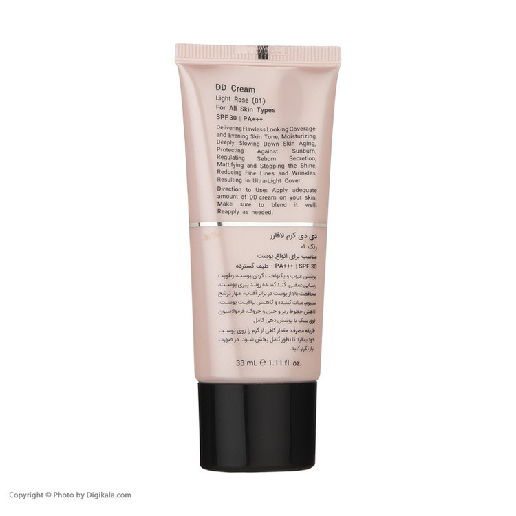 دی دی کرم رنگی لافارر SPF30 مدل 01 مناسب انواع پوست حجم 33 میلی لیتر