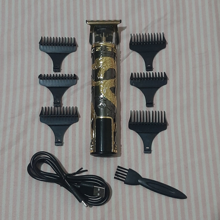 خط زن موی سر و گردن حرفه ای شارژی دارای USB مدل GW-9945