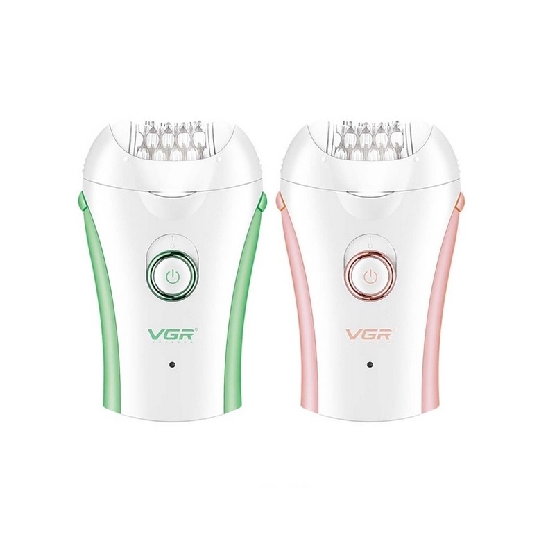اپیلاتور صورت و بدن وی جی آر V-705 ( پک 6 عددی ) شارژی موکن اپیلیدی و ماشین اصلاح 705 ورژن جدید( خرید شیور گناوه مارکت )
