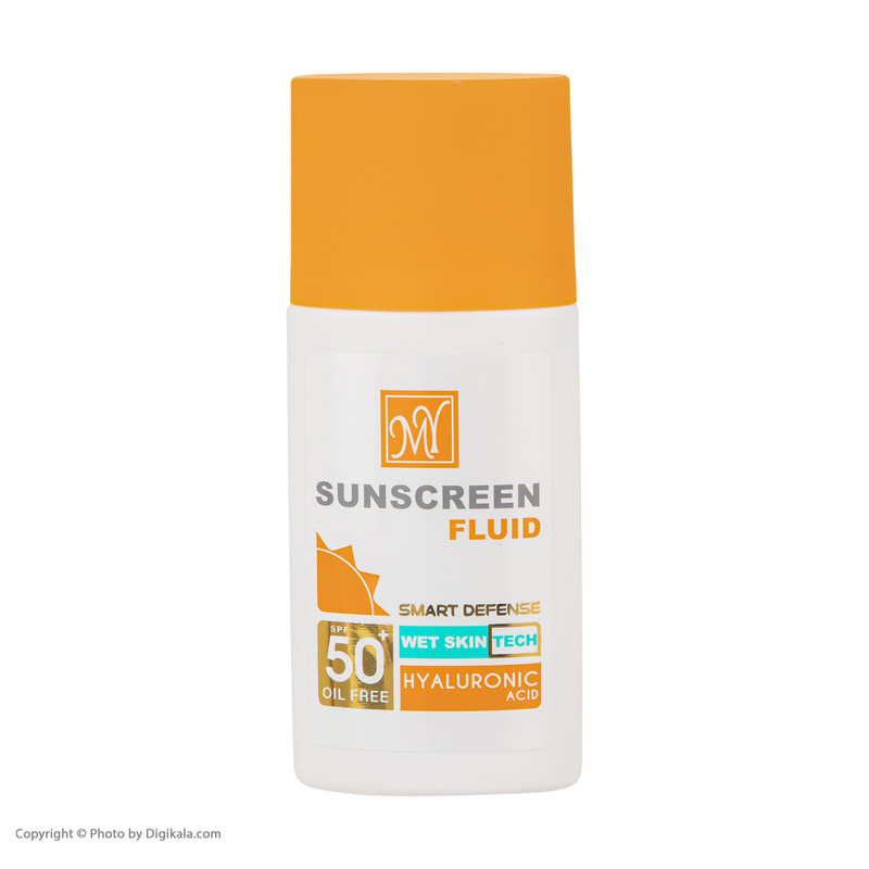 فلوئید ضدآفتاب بیرنگ مای SPF50 مدل Smart Defense مناسب انواع پوست، حجم 50 میلیلیتر