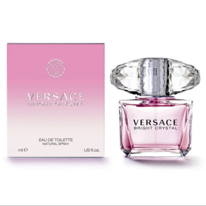 ادکلن ورساچه صورتی برایت کریستال 100 میل versace bright crystal کیفیت عالی عطر