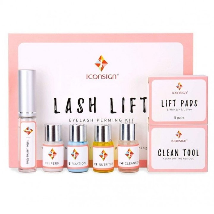 پک لیفت آیکون ساین مدل لش لیفت LASH LIFT مواد لیفت ابرو و لیفت مژه لشلیفت Lash lift انواع براش لیفت مای لمینیشن موجوده
