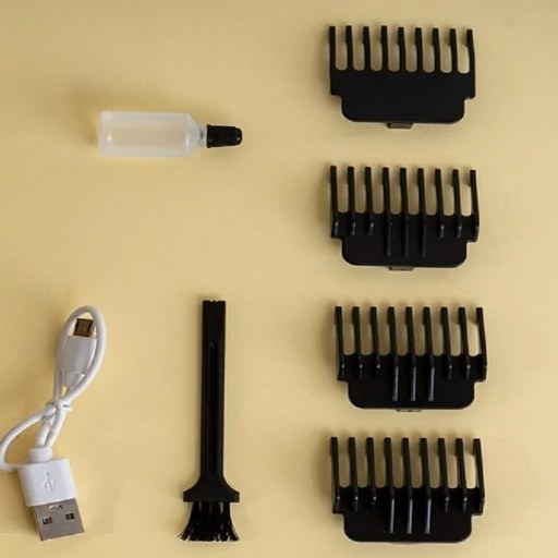 ماشین اصلاح حرفه ای و همه کاره با تیغه های تیتانیومی، شارژ USB و نمایشگر دیجیتال