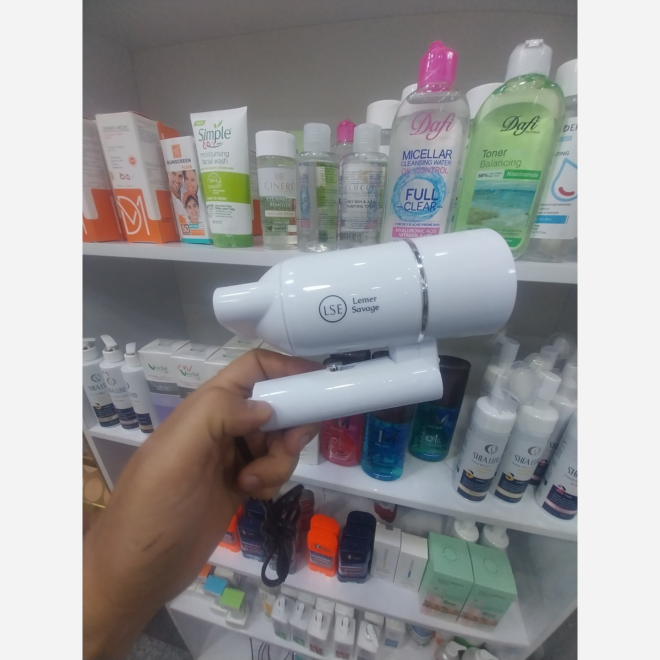 سشوار مسافرتی 1600 وات دسته تاشو کیفیت بالا قیمت مناسب