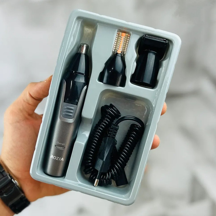 موزن گوش بینی و ابرو سه کاره روزیا مدل Rozia HD107 Ear Nose and Eyebrow Trimmer.