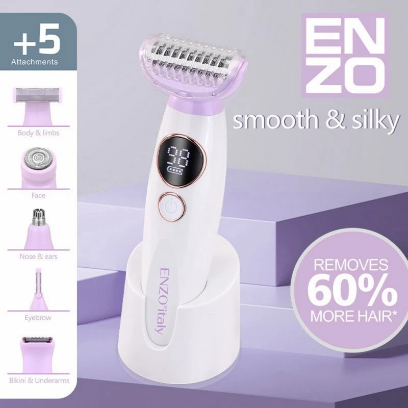 اپیلاتور کامل 5 کاره بانوان انزو مدل EN-1402