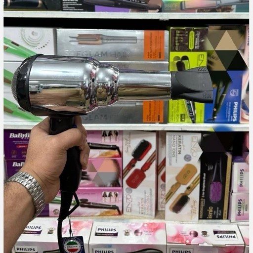سشوار حرفه ای سالنی ENZO Metal Master مدل EN3001 Classic ولتاژ 220 240V 5060Hz
