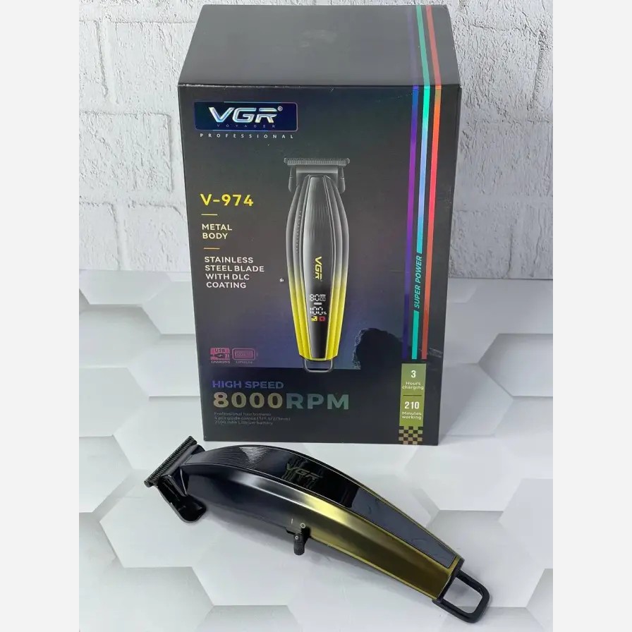 ماشین اصلاح موی سر و صورت وی جی آر مدل VGR V-974