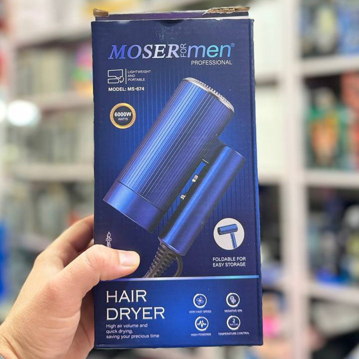سشوار مسافرتی MOSERmen مدل MS-674