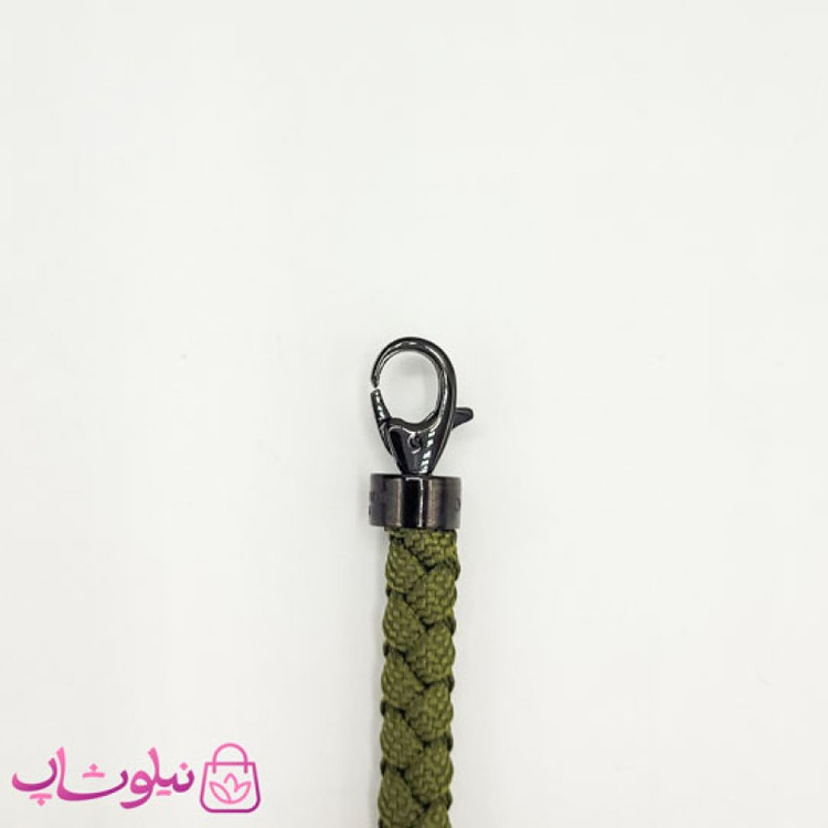 دستبند امگا کنفی مردانه سبز قفل مشکی کیفیت مستر