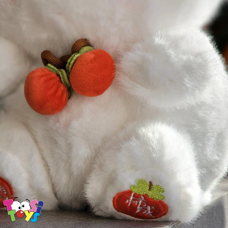 عروسک خرگوش گیلاسی اورجینال نشسته