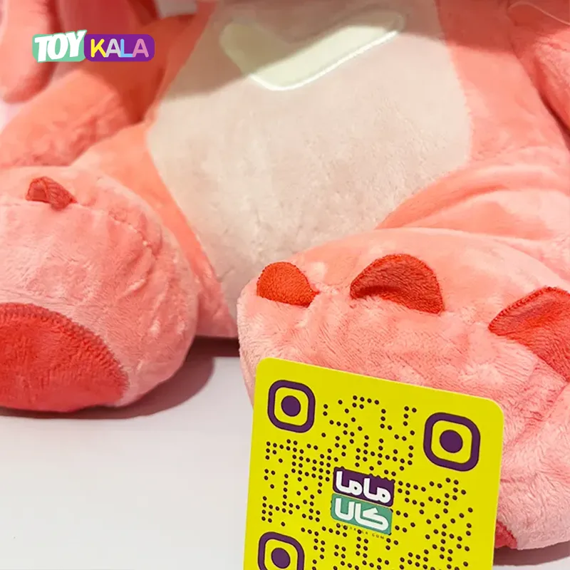 عروسک استیچ آنجل صورتی اصل 55 سانتیمتر