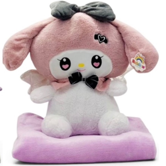 عروسک بالشتی پتو دار کرومی ملودی