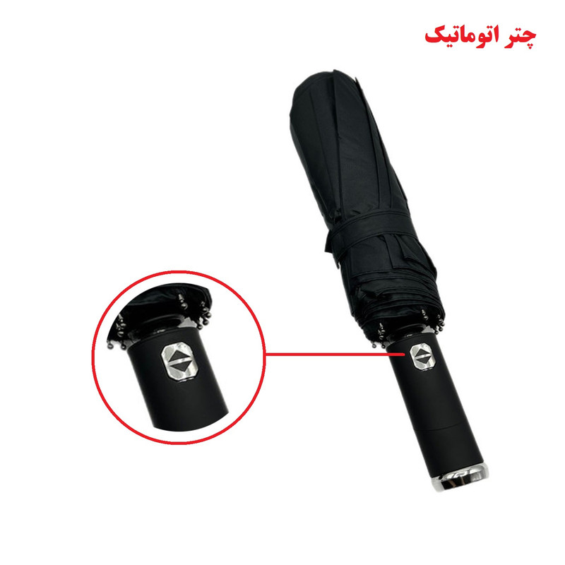 چتر مدل چراغ قوه دار شاهی