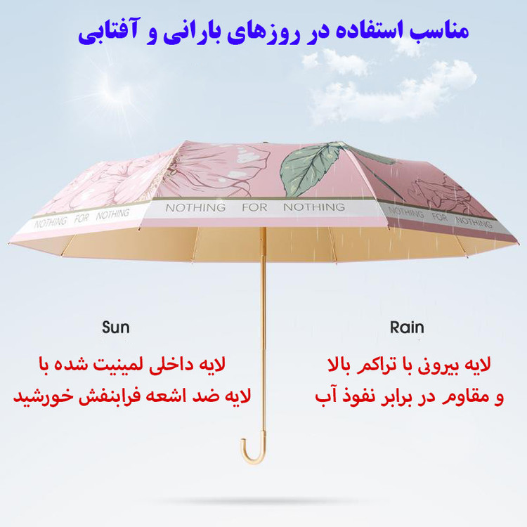 چتر گلد ایر مدل Golden Voice of Nature