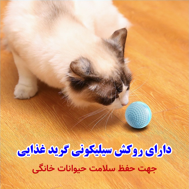 توپ اسباب بازی تعاملی سگ و گربه مدل هوشمند کد P05