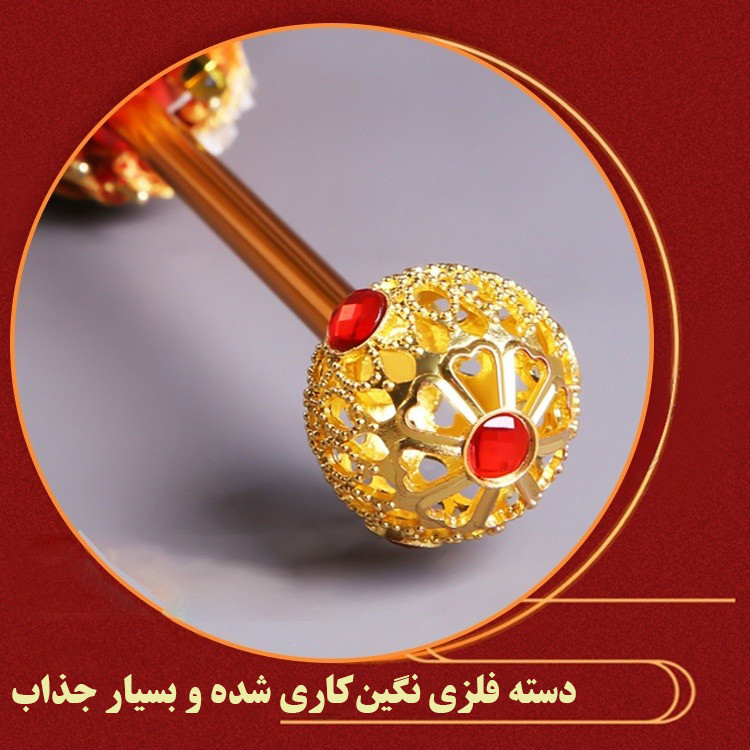 چتر 8 پره مدل پولکدار طرح Chinese Dragon قطر 95 سانتیمتر