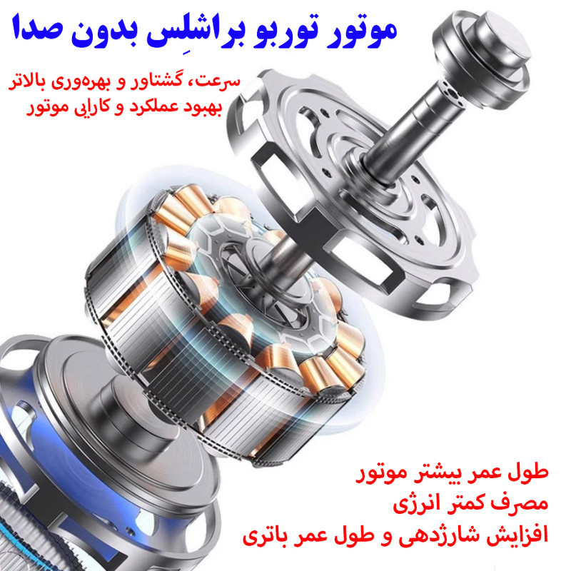 پنکه شارژی مدل مه پاش کد SL610 ظرفیت 800 میلی آمپر ساعت