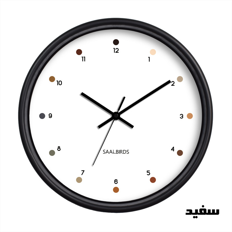ساعت دیواری سال بردز طرح مینیمال مدل CW-469