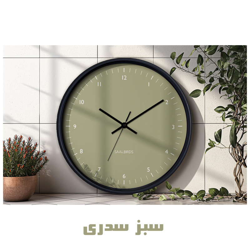 ساعت دیواری سال بردز طرح مینیمال مدل CW-569